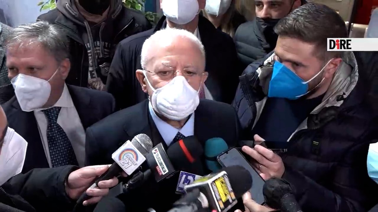 De Luca sulla sanità in Campania: "Rigore e merito, cancellata la stagione delle porcherie"