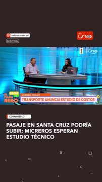Micreros plantean subir el pasaje en Santa Cruz; esperan estudio técnico para definir nueva tarifa