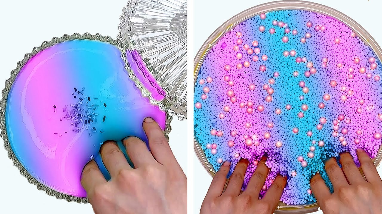 Oddly Satisfying Slime ASMR - Relaxing When Stressed Or Sleepy 2024