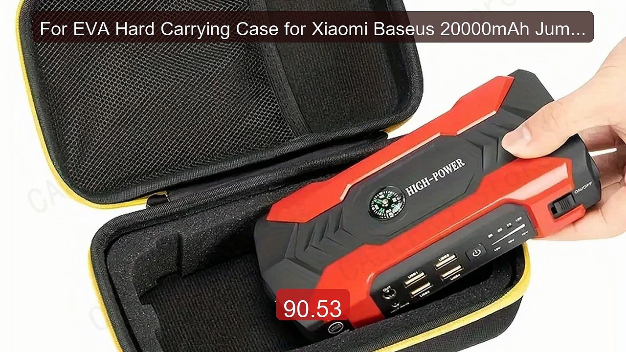 For EVA Hard Carrying Case for Xiaomi Baseus 20000mAh Jump St... -- Amazing Value 2026 | Must Have!