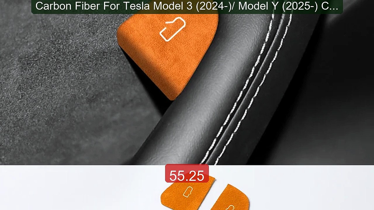 Carbon Fiber For Tesla Model 3 (2024-)/ Model Y (2025-) Car Door Sw... -- Top Rated 2026 | Buy Now!