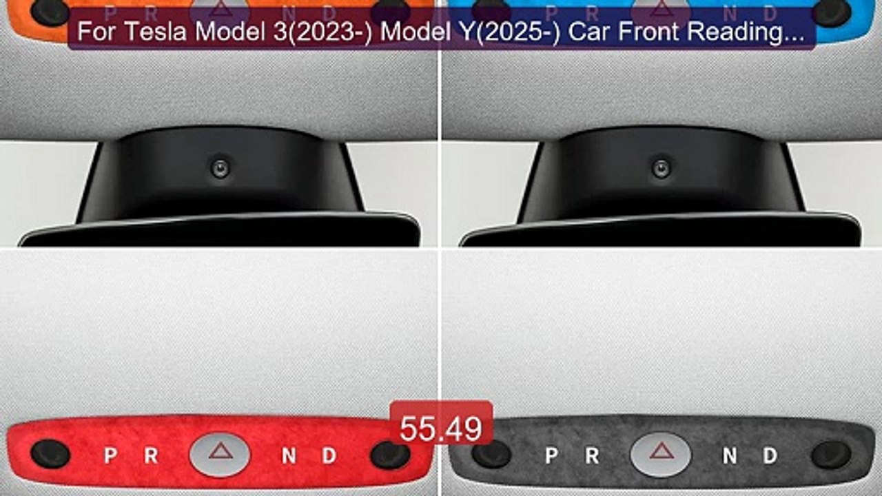 For Tesla Model 3(2023-) Model Y(2025-) Car Front Reading Light Pan... -- Top Rated 2026 | Buy Now!