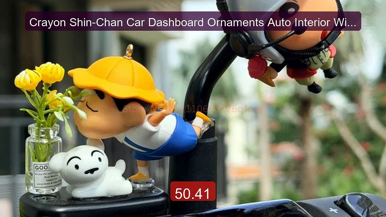 Crayon Shin-Chan Car Dashboard Ornaments Auto Interior Window ... -- Best Buy 2026 | Great Quality!