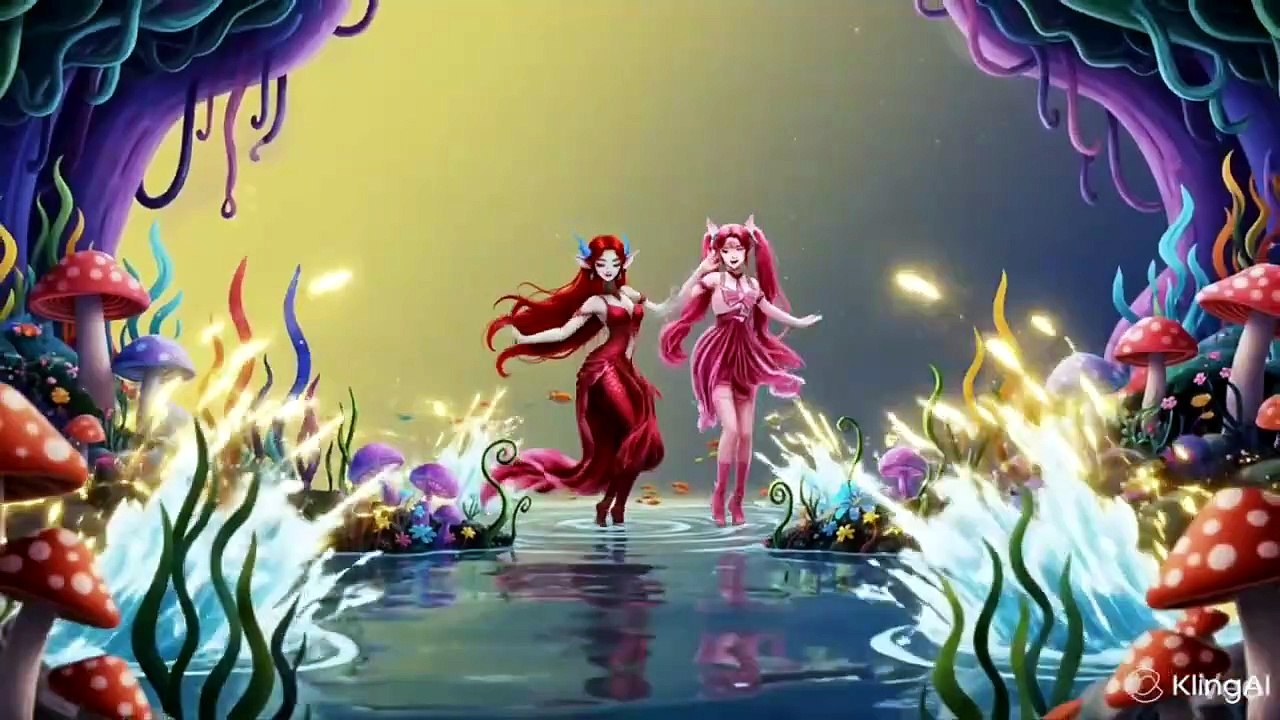 🌊💃 Liora the Echo Siren Dancing SAMBA Beneath the Sea! #liora #echosiren #samba #underwater #ocean