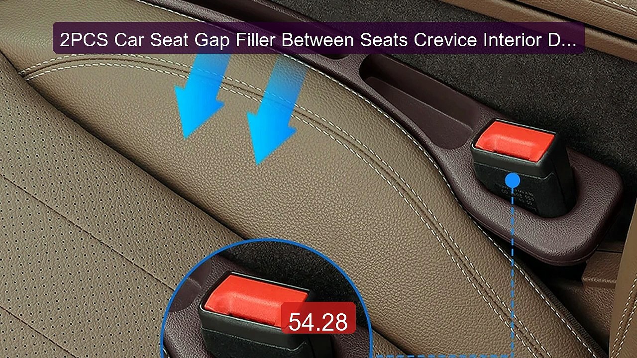 2PCS Car Seat Gap Filler Between Seats Crevice Interior Dec... -- Top Pick 2026 | Unbeatable Price!