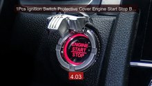 1Pcs Ignition Switch Protective Cover Engine Start Stop Button... -- Hot Deal 2026 | Limited Offer!