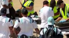 Messi estalló de risa cuando la seguridad abrió la valija del Cuti Romero y encontró algo inesperado