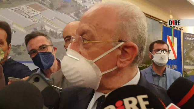 De Luca: A Roma va fatto l'impianto, serve lo sforzo di tutti