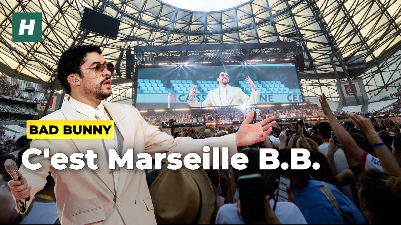 Au Vélodrome, Bad Bunny a flatté l’égo des Marseillais avec ces surprises