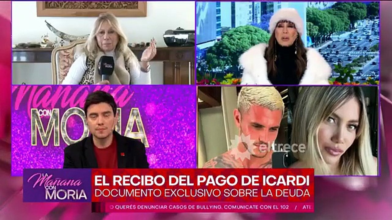 Se filtró el comprobante del pago millonario de Mauro Icardi por la cuota alimentaria de sus hijas