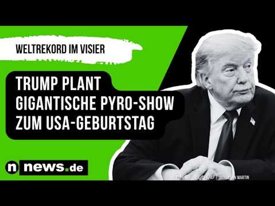 Weltrekord im Visier – US-Präsident plant gigantische Pyro-Show zum USA-Geburtstag
