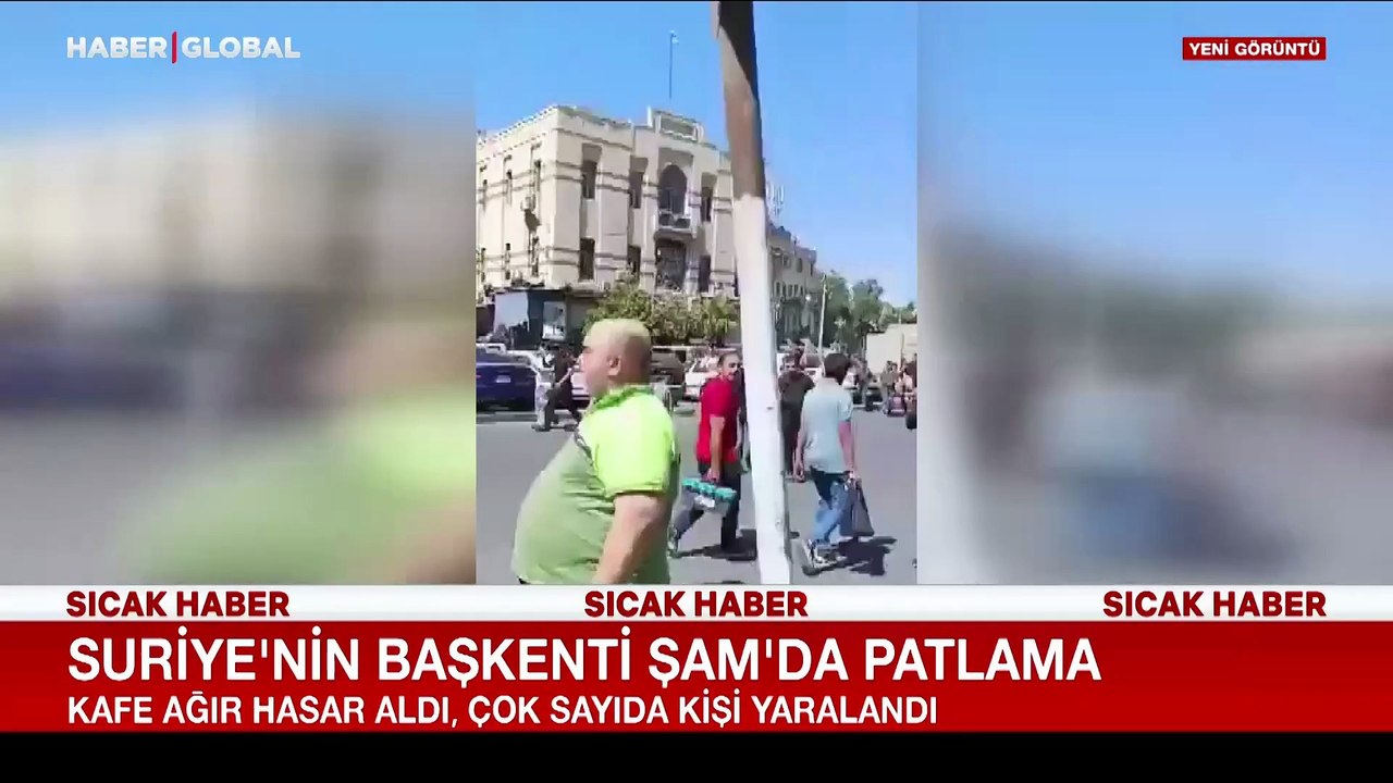 Suriye'de kafede patlama: Çok sayıda ölü ve yaralı var