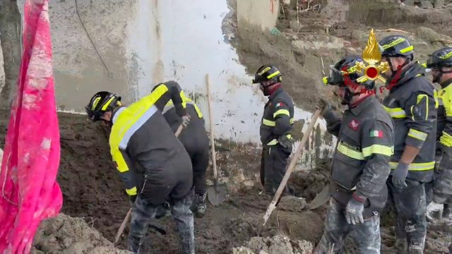 Frana Ischia, a Casamicciola si cercano ancora quattro dispersi