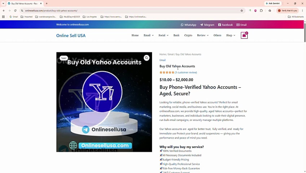 How to Buy Old Yahoo Accounts: A Complete Guide
