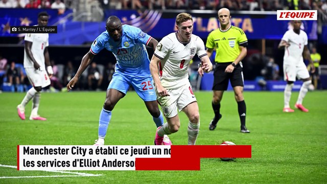 Elliot Anderson va quitter Nottingham Forest pour rejoindre Manchester City contre 135 millions d'euros, un record pour un Anglais - Foot - Transferts - Premier League