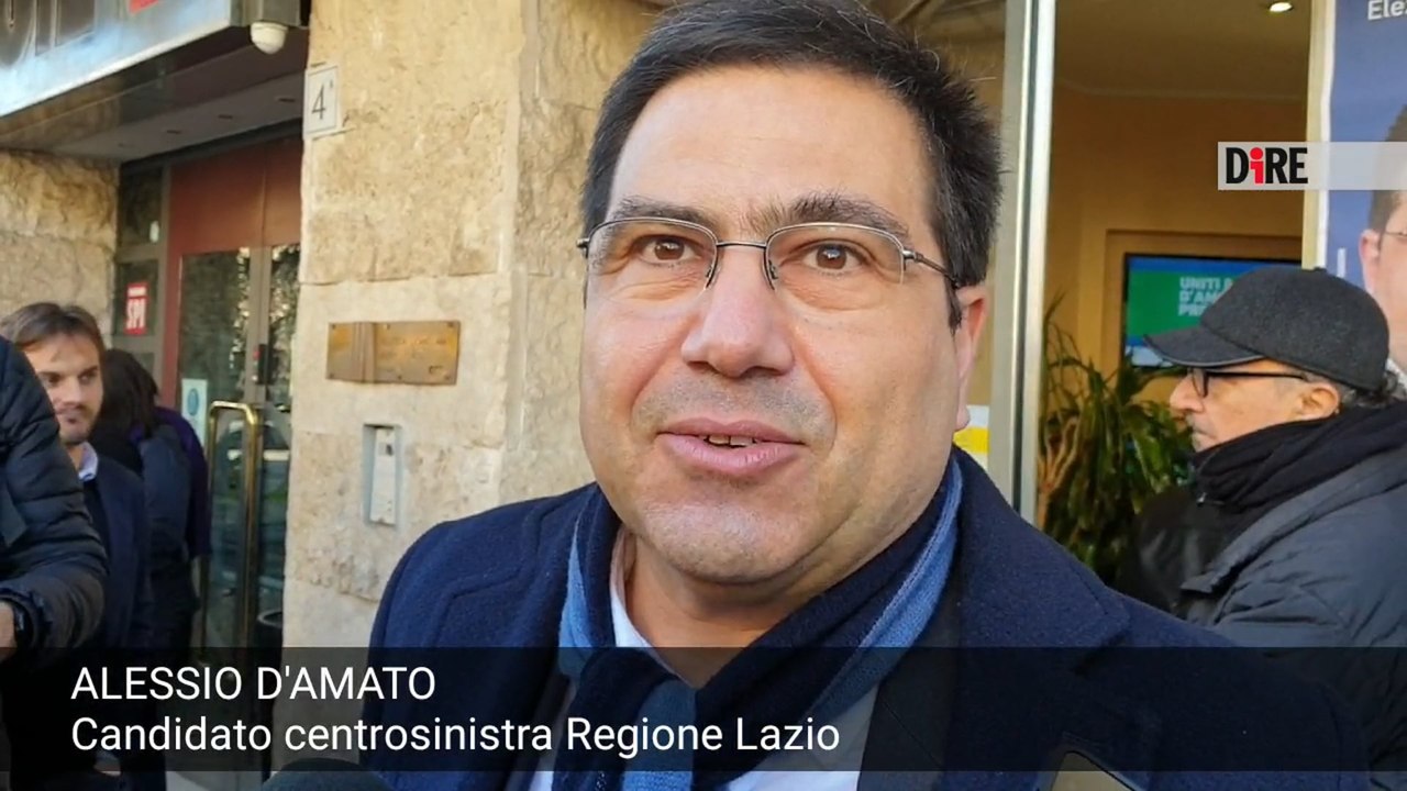 D'Amato: "Rocca vince nei sondaggi, noi vinciamo le elezioni"