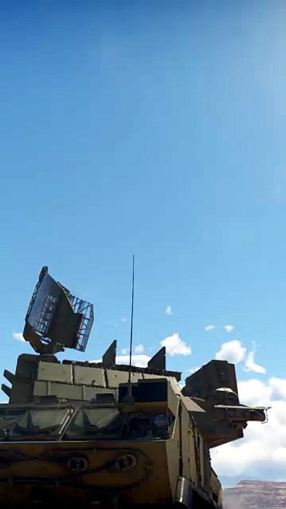 The moment a Tor-M1 missile hits an F-15 Eagle.