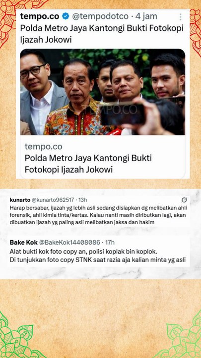 kemarin katanya asli sekarang fotokopi kok memb...