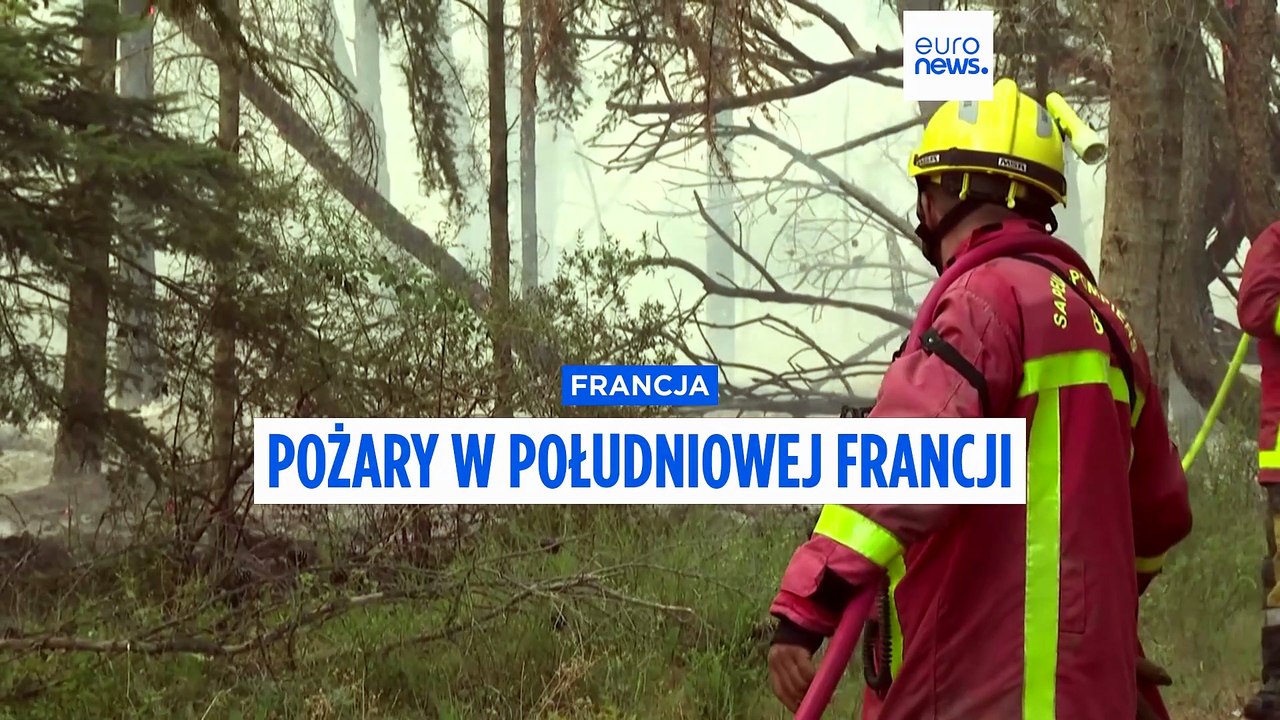 Pożary na południu Francji. Warunki bardzo trudne i niesprzyjające