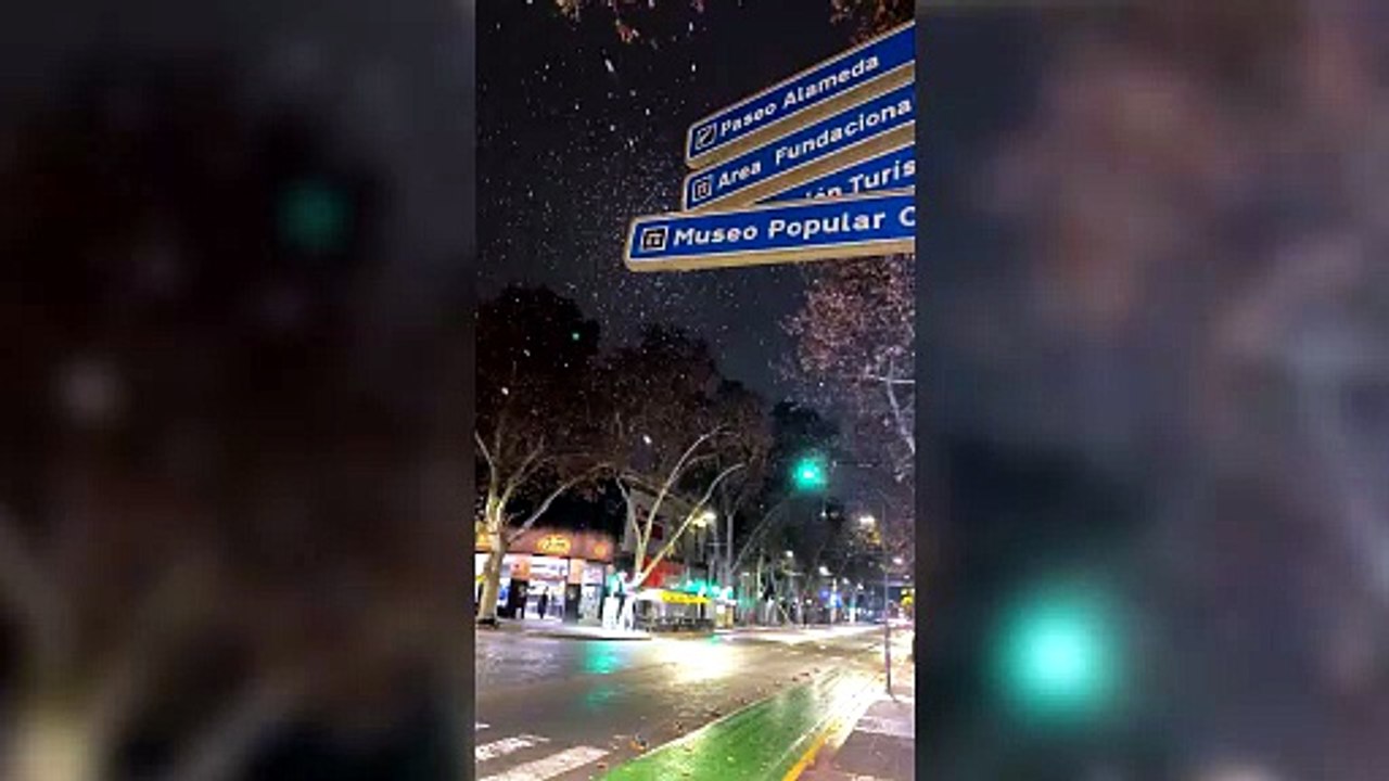 Nieve en Mendoza