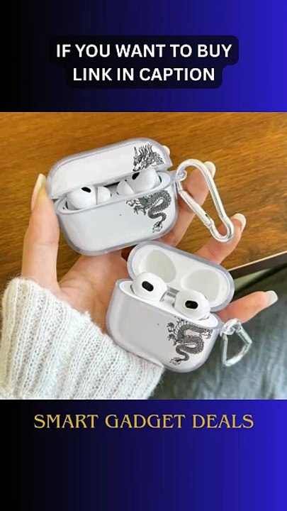 🐉🎧 Give your AirPods a legendary upgrade with this Dragon Design Protective Case!
