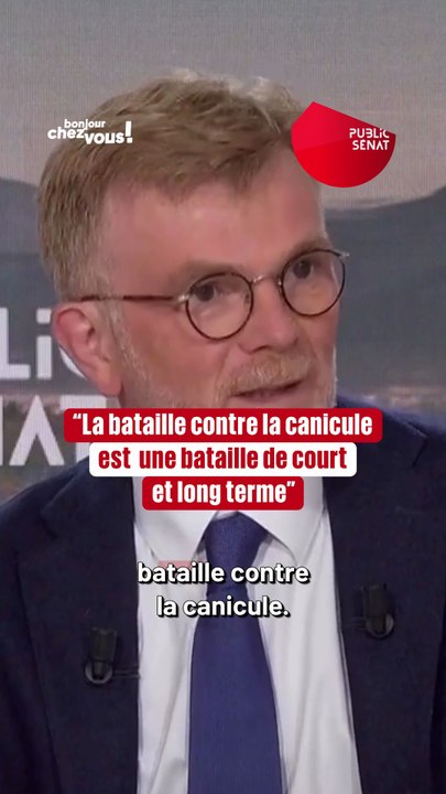Marc Fesneau "La bataille contre la canicule est une bataille de court et long terme"