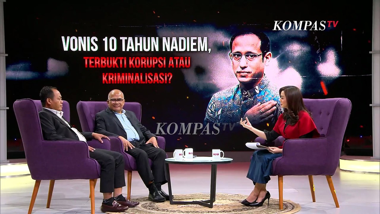 [FULL] Nadiem Makarim Divonis 10 Tahun, Terbukti Korupsi atau Dikriminalisasi? | ROSI