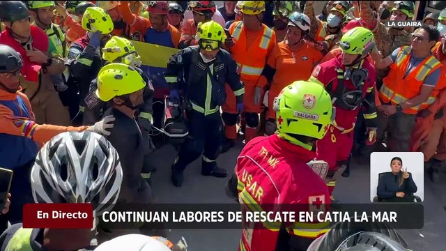 Con apoyo de rescatistas internacionales se logró el hallazgo de Hernán Gil en Catia La Mar