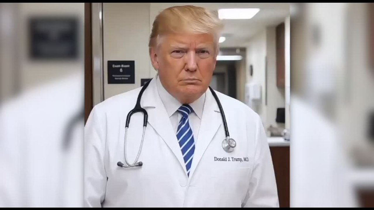 Trump "dottore" nel video deepfake con De Niro e Julia Roberts