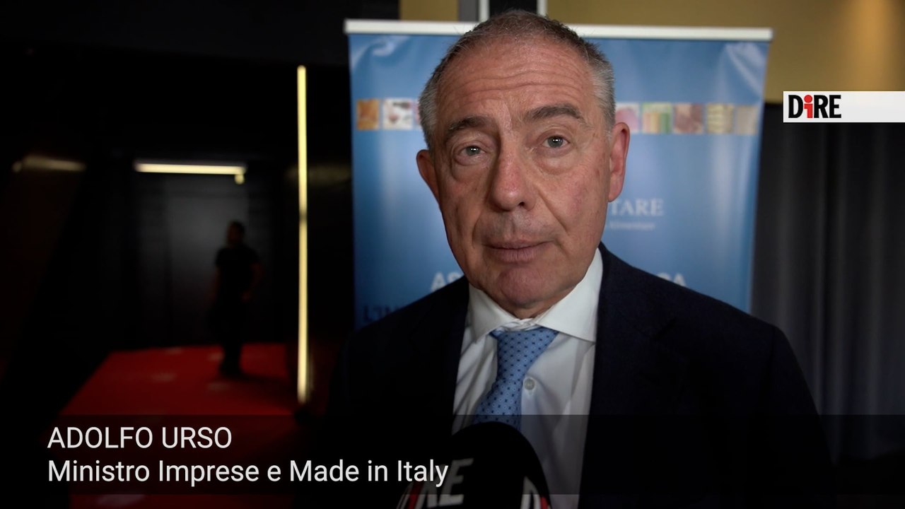 Cibus, intervista ad Adolfo Urso Ministro delle Imprese