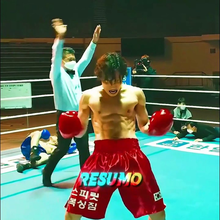 ele é um boxeador profissional