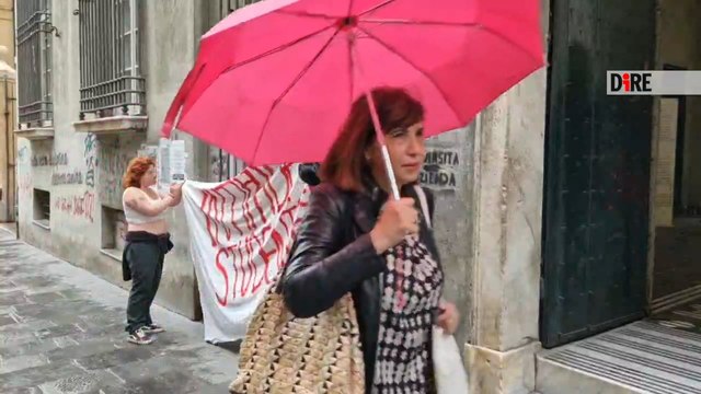 'Acampada' anche a Genova, tende alla facoltà di Lettere per l'Intifada studentesca