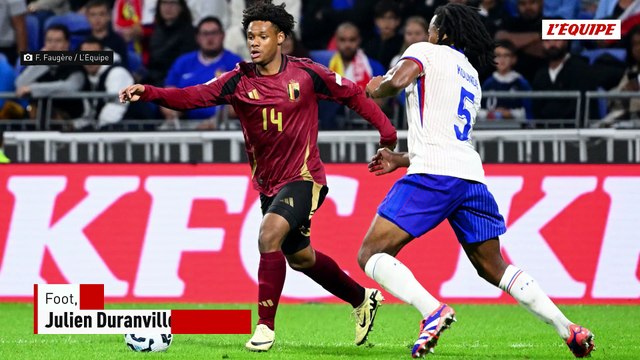L'international belge Julien Duranville rejoint officiellement l'Olympique Lyonnais - Foot - Ligue 1 - Transferts