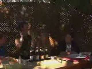 Flank steak on the BBQ