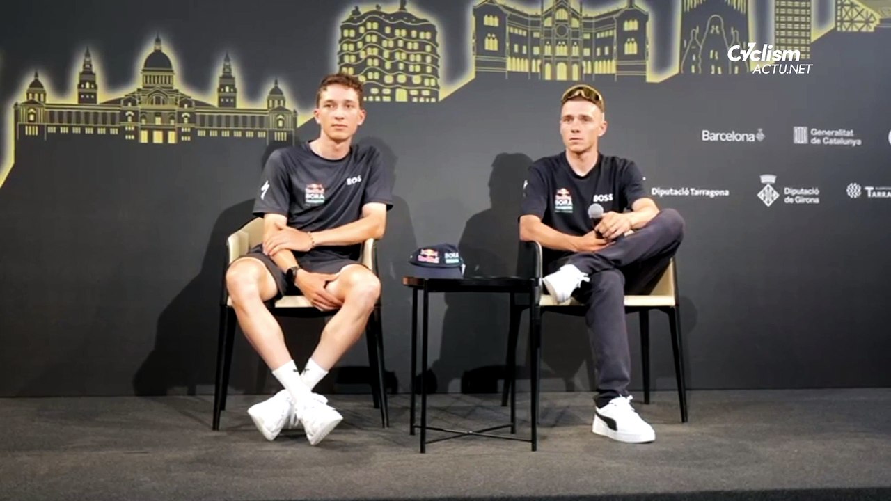 Tour de France 2026 - Florian Lipowitz : "Nous travaillons plutôt bien ensemble avec Remco Evenepoel"
