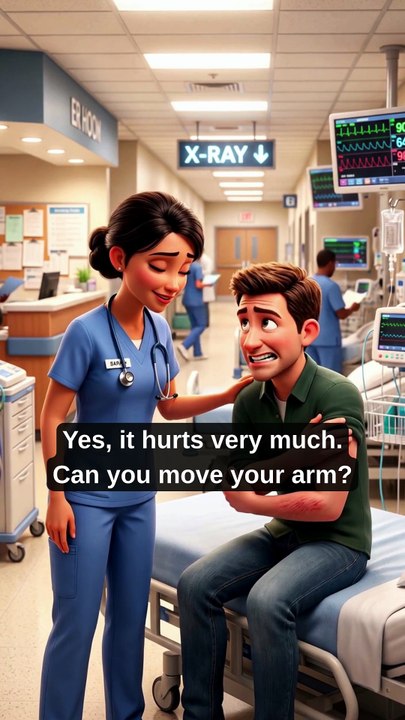 IN THE EMERGENCY ROOM 🚑 Easy English Conversation #shorts