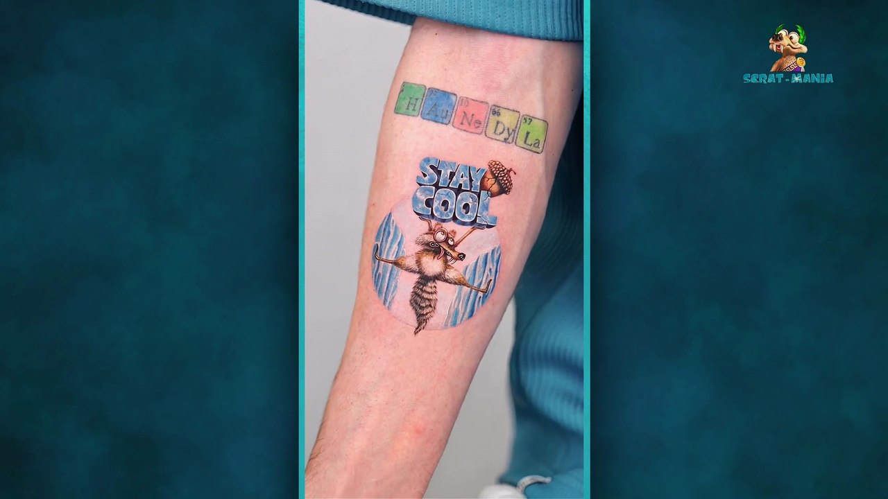SCRAT - SURPRISE - STAY COOL TATTOO