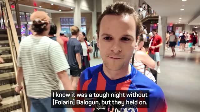 USMNT fans celebrate win over Bosnia