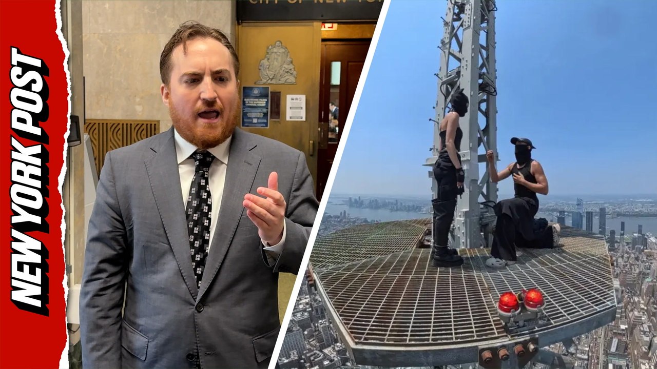 Attorney for Empire State Building Daredevil Couple Speaks Out After Arraignment