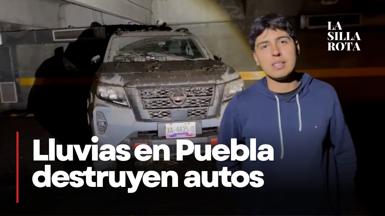 Lluvias en Puebla destruyen autos y negocios; denuncian abandono
