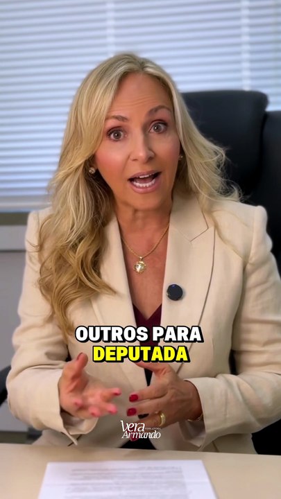 Não serei candidata em 2026 - Vídeo de Vera Armando