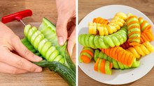 Découvrez les gadgets de cuisine tendance pour éplucher et couper les fruits !