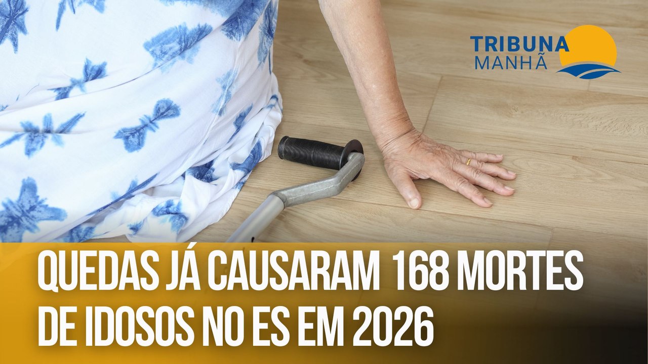 Quedas já causaram 168 mortes de idosos no Espírito Santo em 2026