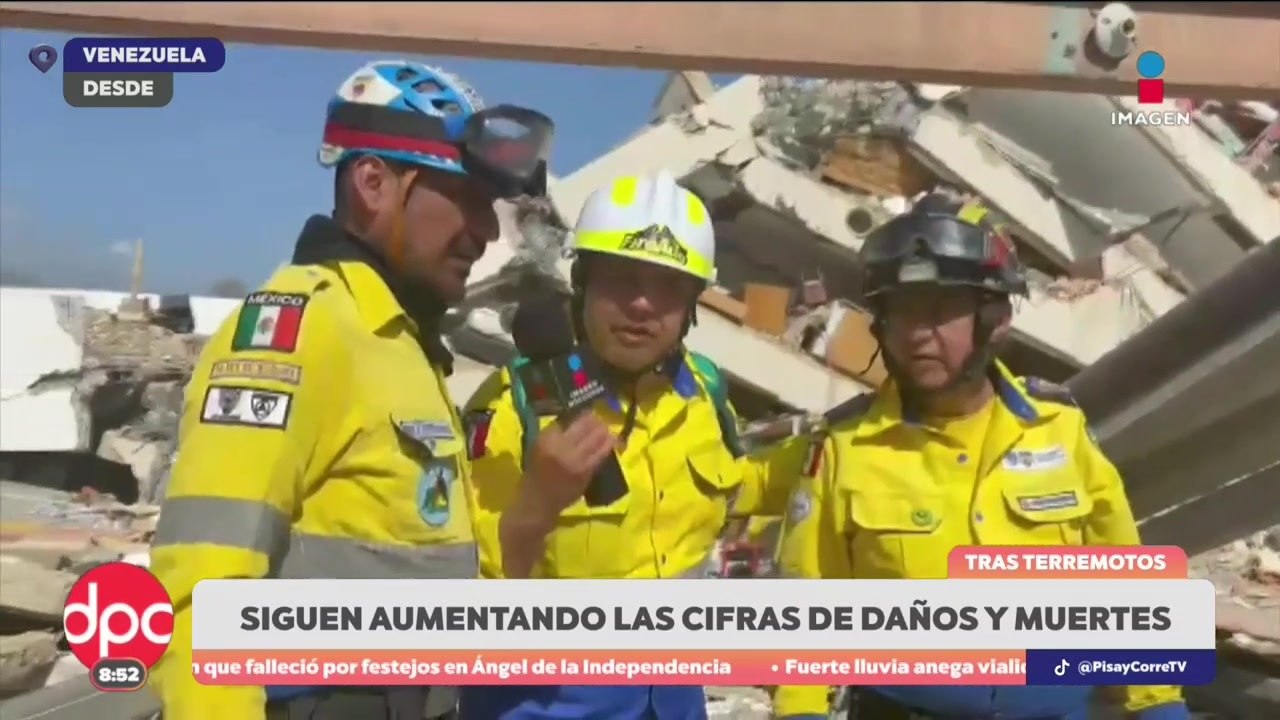 La Guaira sigue devastada tras los terremotos en Venezuela | De Pisa y Corre con Paola Rojas