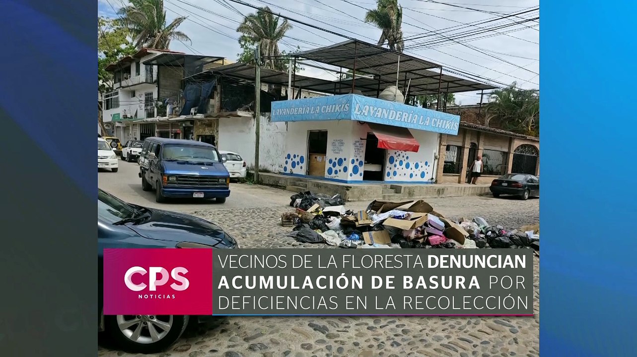 Basura invade calles de La Floresta en Vallarta | CPS Noticias Puerto Vallarta