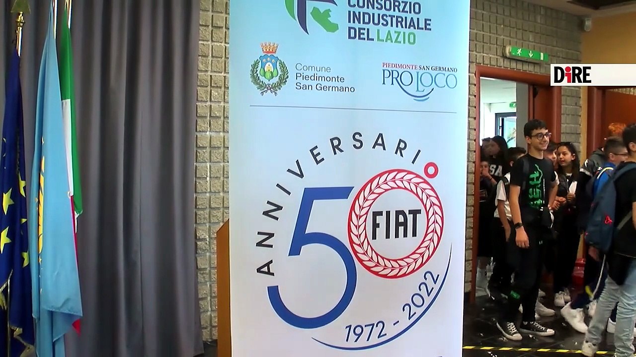 I ragazzi di Cassino e Piedimonte raccontano la Fiat, organizza il Consorzio industriale del Lazio