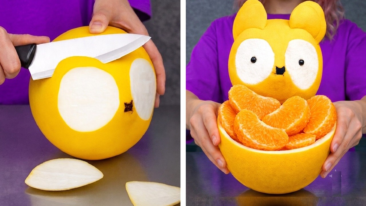 Genius Kitchen Hacks: Cut and Peel Fruits with These Simple Household Tools 🍴