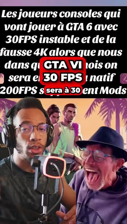 GTA VI à 30 FPS  #gamingpc #pcbuild #reviewpc #fyp #GTAVI