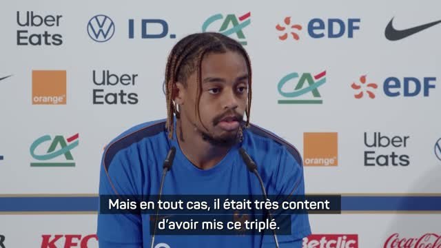 Bleus - Barcola : “Je n’ai jamais joué aux échecs avec Olise”