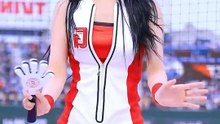 Lotte Giants Super Rookie Jeong Seol-ah Fancam + Cheerleader EP 106